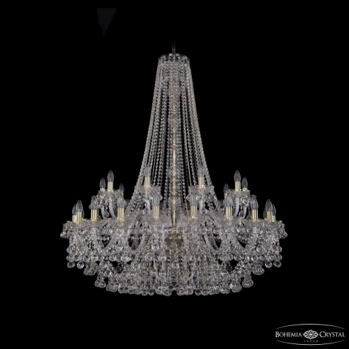 Люстра хрустальная 1409/20+10/400/h-133 G Люстра хрустальная 1409/20+10/400/h-133 G