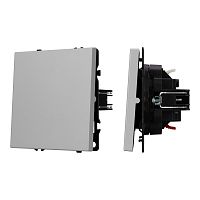 Механизм выключателя одноклавишный проходной SWT-NOBE-MKP1-SFPL-IS (230V, 10A) Arlight 059433