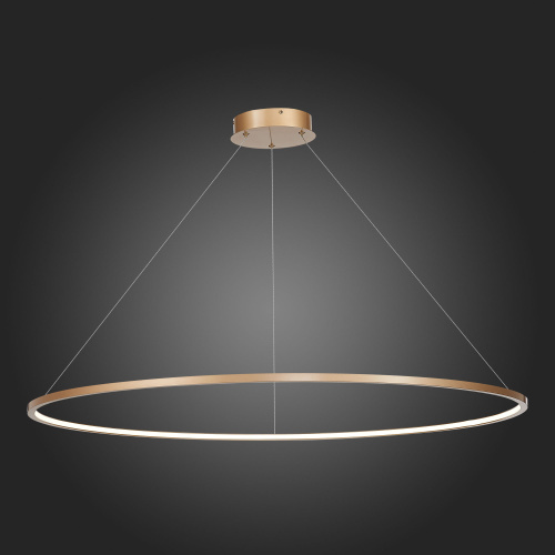 ST603.243.57 Светильник подвесной ST-Luce Золотистый/Белый LED 1*57W 4000K Подвесные светильники фото 4