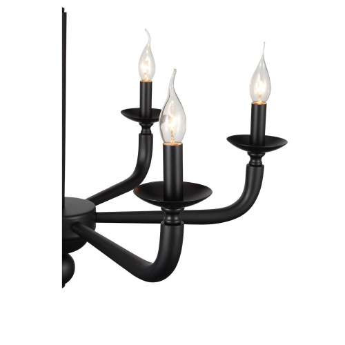 SL1114.403.06 Люстра подвесная ST-Luce Черный E14 6*40W FORTEZA фото 7