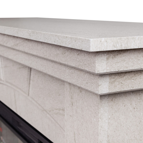 Каминокомплект HISTORY/СИДНЕЙ Натуральный камень с очагом Электроочаг EVRIKA 25.5 фото 8