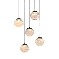 Подвесной светильник MD25030003-5A matt black/clear