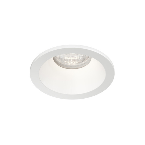 Встраиваемый влагозащищённый светильник COVE, IP44, до 15 Вт LED, GU10, алюминий, белый фото 3
