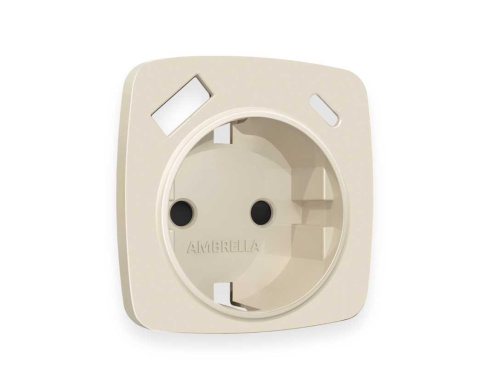 Лицевая панель розетки AMBRELLA VOLT OP3300