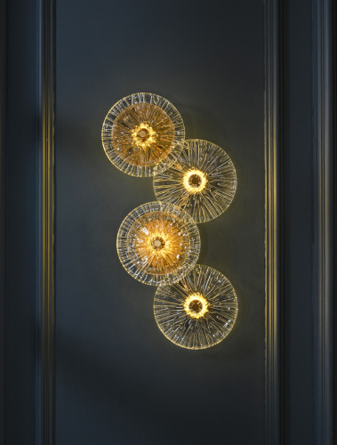 Настенный светильник OM2033-4 gold фото 6