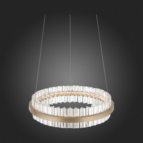 SL383.203.01 Светильник подвесной ST-Luce Золотистый/Золотистый, Прозрачный LED 1*34W 3000K CHERIO фото 9