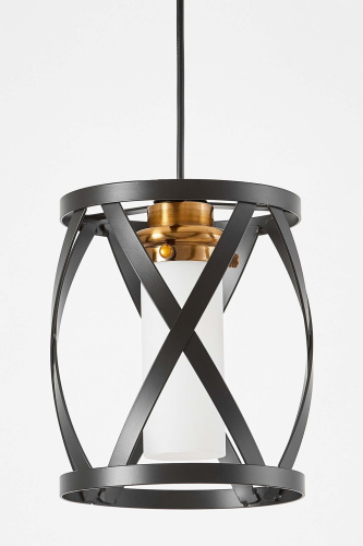 Подвесной светильник Lumina Deco Astila LDP 1242-1 BK+MD фото 2