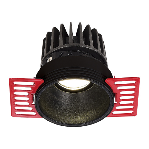 ST051.418.01 Встраиваемый корпус для светодиодного модуля серии ST850, ST851 ST-Luce Черный SHIFT фото 3