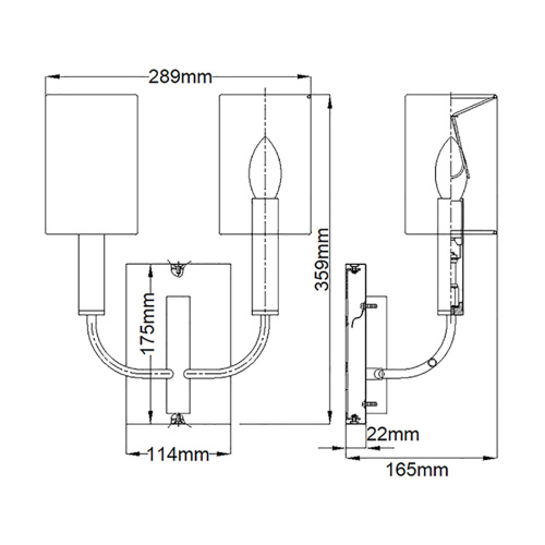 Бра Feiss, Арт. FE-BRIANNA2-BB фото 7
