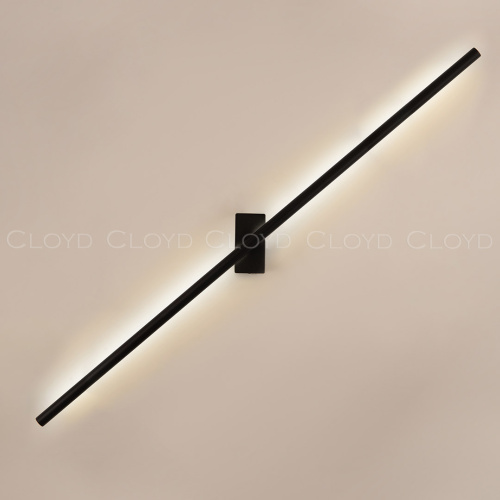 Бра Cloyd LINEAS-B W1 / выс. 100 см- 4000K - черный матовый (арт.20458) фото 4