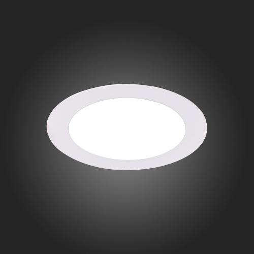 ST210.538.08 Св-к встр. Белый LED 1*8W 3000K 640Lm Ra80 110° IP20 D120xH30 220-240V Встраиваемые светильники фото 9