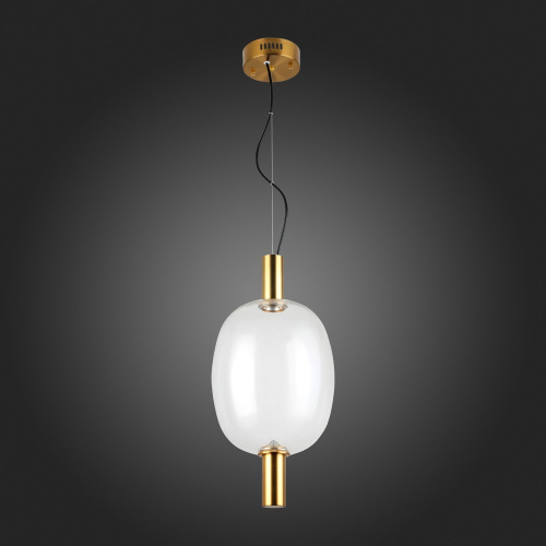 SL1582.313.01 Светильник подвесной ST-Luce Бронзовый/Прозрачный LED 1*7W 2700K ALLENORE фото 6