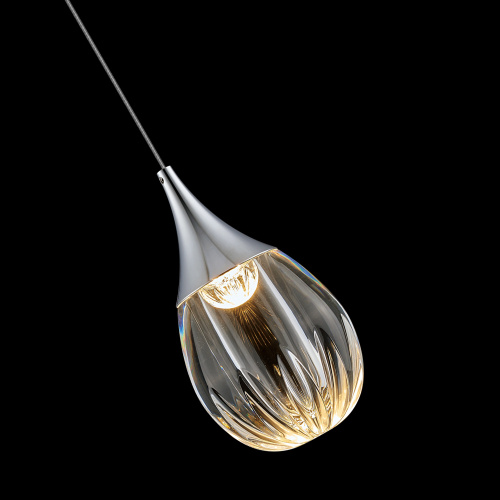 Подвесной светильник MD24001004-1A chrome/clear фото 4