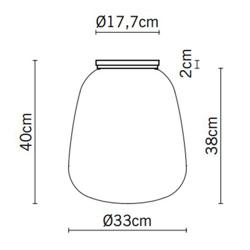 Настенный/Потолочный светильник Lumi Baka d33 фото 3
