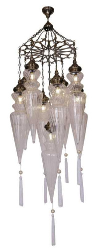 Люстра подвесная Alfa Light F1524-05 AB Люстра подвесная Alfa Light F1524-05 AB