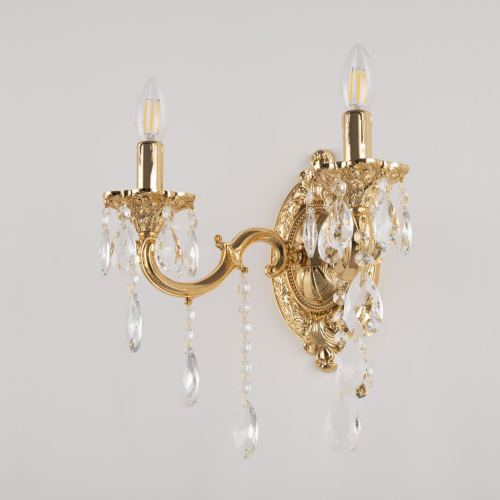 Бра с хрустальными подвесками AL7801B10/2/175 B G Bohemia Ivele Crystal (Богемия Ивеле Кристалл) фото 6