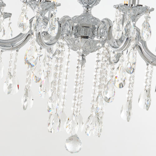 Люстра с хрустальными подвесками AL78101/6/175 B NW Bohemia Ivele Crystal (Богемия Ивеле Кристалл) фото 6