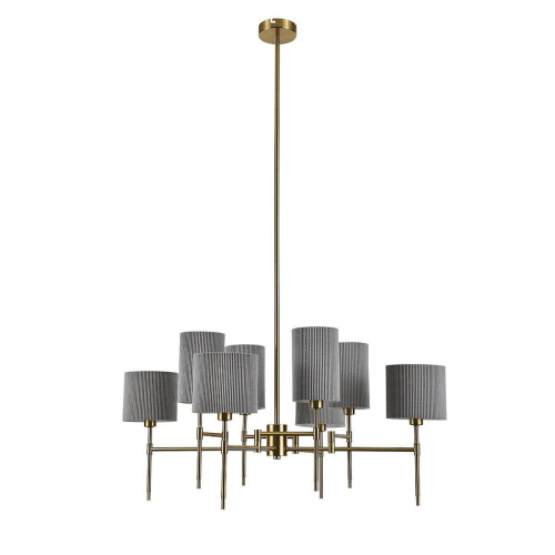 Подвесная люстра Indigo Plisse 13033/8R Brass V000537 Подвесная люстра Indigo Plisse 13033/8R Brass V000537