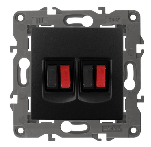 Аудиорозетка двойная ЭРА Elegance 14-3112-05 Б0034330 Аудиорозетка двойная ЭРА Elegance 14-3112-05 Б0034330