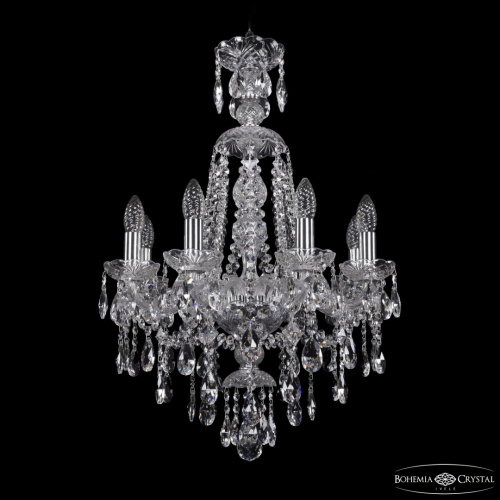 Люстра хрустальная 1415/8/165/XL-70 Ni