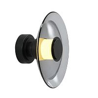 Настенный/Потолочный светильник 8665W/L black/smoky