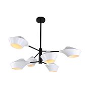 Подвесной светильник Lumina Deco Romina LDP 6037-6 WT+BK