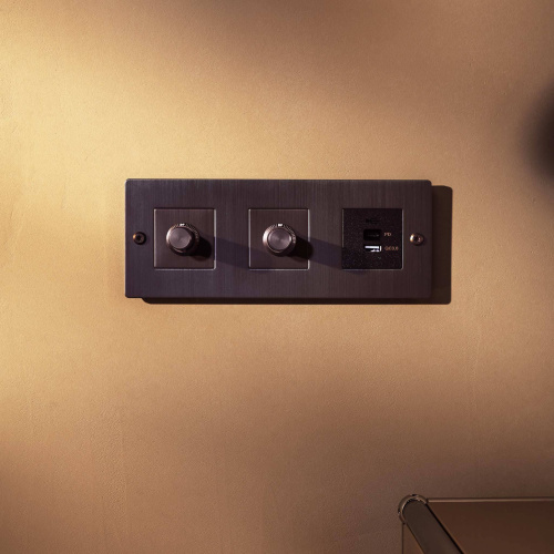 Винты Coin Caps Linear Smoked Bronze фото 9