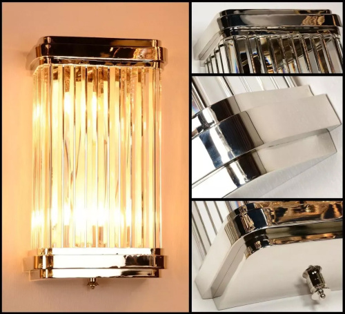 Настенный светильник BRWL7031 nickel фото 2