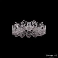 Потолочный светильник хрустальный 77081/67 Ni Bohemia Ivele Crystal (Богемия Ивеле Кристалл)