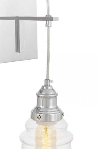 Бра Lumina Deco Fredica Moletti LDW 6844-2 CHR+PR фото 4