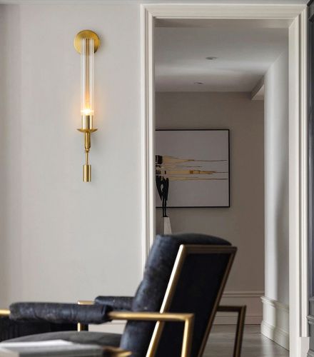 Настенный светильник 88043W gold фото 2