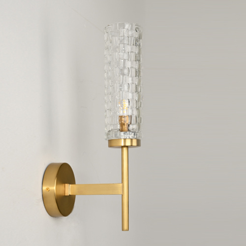 Настенный светильник BRWL7055 antique brass фото 6