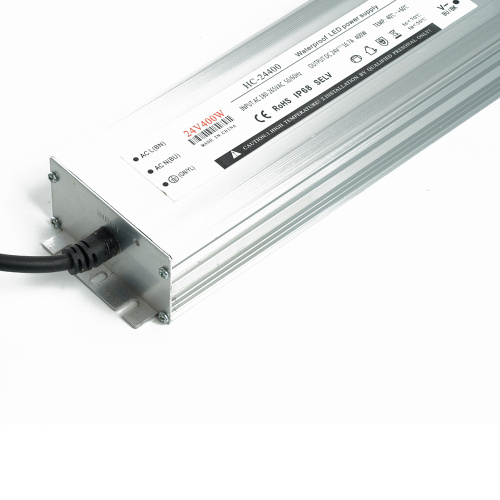 Трансформатор электронный для светодиодной ленты 400W 24V 245*77*41мм  IP67 (драйвер), LB007 FERON фото 2