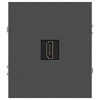 Розетка ЭРА Arktik 16-3114-06 HDMI графит Б0070509