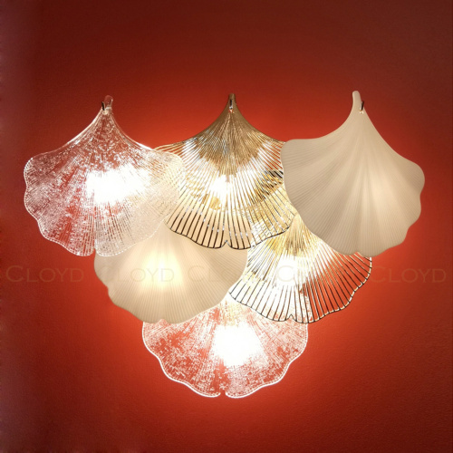 Бра Cloyd POLYNESIA W6 / выс. 37 см - золото (арт.20290)