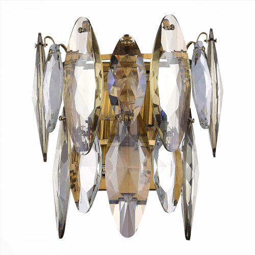 SL1227.301.02 Бра ST-Luce Латунь/Прозрачный E14 2*40W ANCONA фото 2