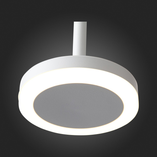 ST104.503.06 Светильник подвесной Белый LED 1*6W 3000K 468Lm Ra>80 120° IP20 D112xH184 170-240V Подвесные светильники фото 8