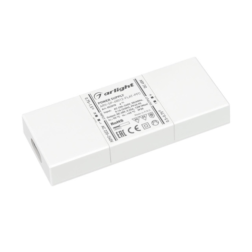 Блок питания ARV-SP-48012-FLAT-PFC (48V, 0.25A, 12W) Arlight 052078