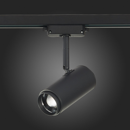 ST600.446.12 Св-к трек. Zoom Черный LED 1*12W 4000K 1 200Lm Ra>80 15-60° IP20 L137xW59xH179 170-240V BASE фото 2