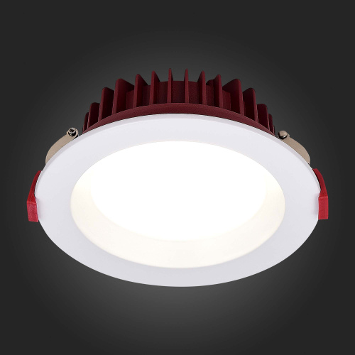 ST752.548.24 Св-к встр. Белый LED 1*24W 4000K 1 920Lm Ra80 100° IP44 D165xH54 100-240VV Встраиваемые светильники фото 5