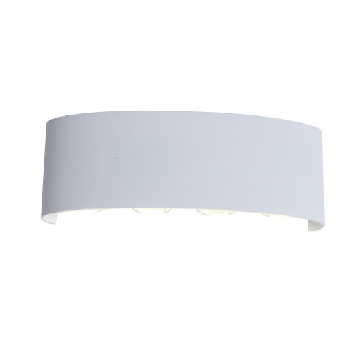 SL089.501.08 Светильник уличный настенный ST-Luce Белый кварцевый LED 8*1W 4000K BISELLO фото 3