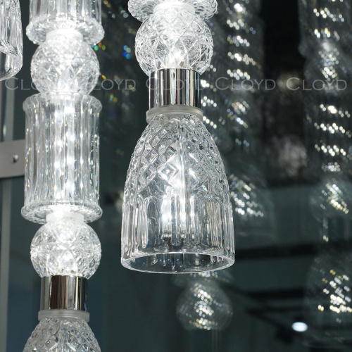 Подвесной светильник Cloyd LACONIA P3 / Ø30 см - хром (арт.11524) фото 2