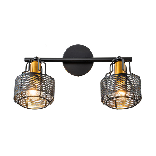 Настенно-потолочный свет Escada 1100/2A E14*40W Black/Gold фото 3