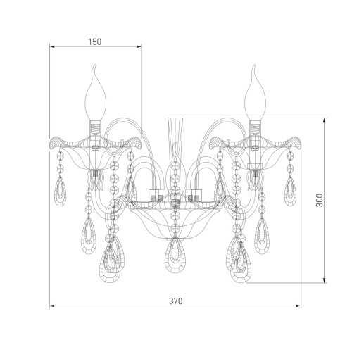 Бра Bogates 124/2 Strotskis фото 3 Бра Bogates 124/2 Strotskis фото 3