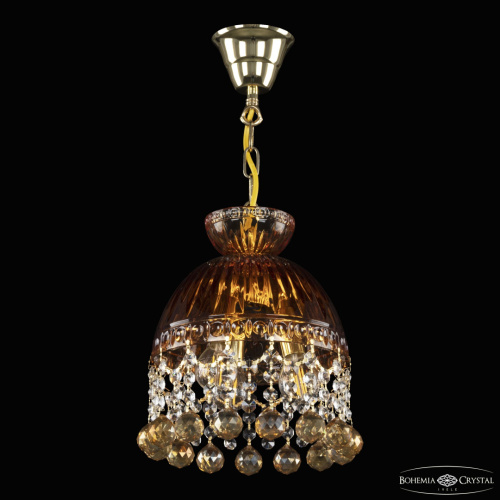 Подвесной светильник с хрустальными плафонами 5478/22 G Amber/M-1G Balls K721 Bohemia Ivele Crystal (Богемия Ивеле Кристалл)