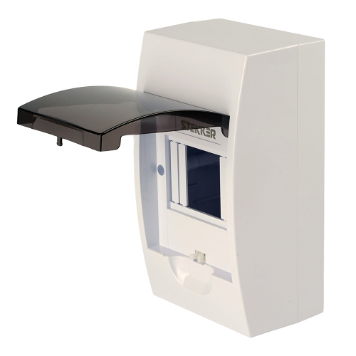 Бокс встраиваемый STEKKER EBX50-5/04-50 4 модуля, пластик, серия ArcaLight фото 8