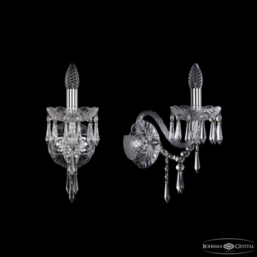 Бра хрустальные 1403B/1/160/XL Ni