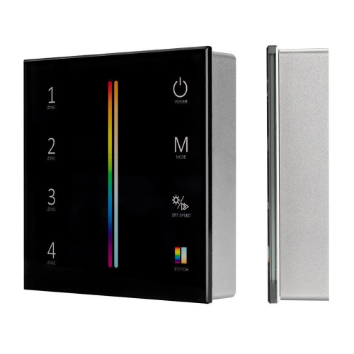 Панель управления Arlight Sens Smart-P55-Multi Black 028310 Панель управления Arlight Sens Smart-P55-Multi Black 028310