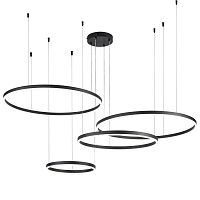 Подвесной светильник 14001/4P Black
