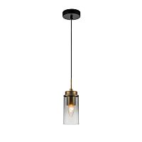 Подвесной светильник Escada 2118/1S E14*40W Black/Brass